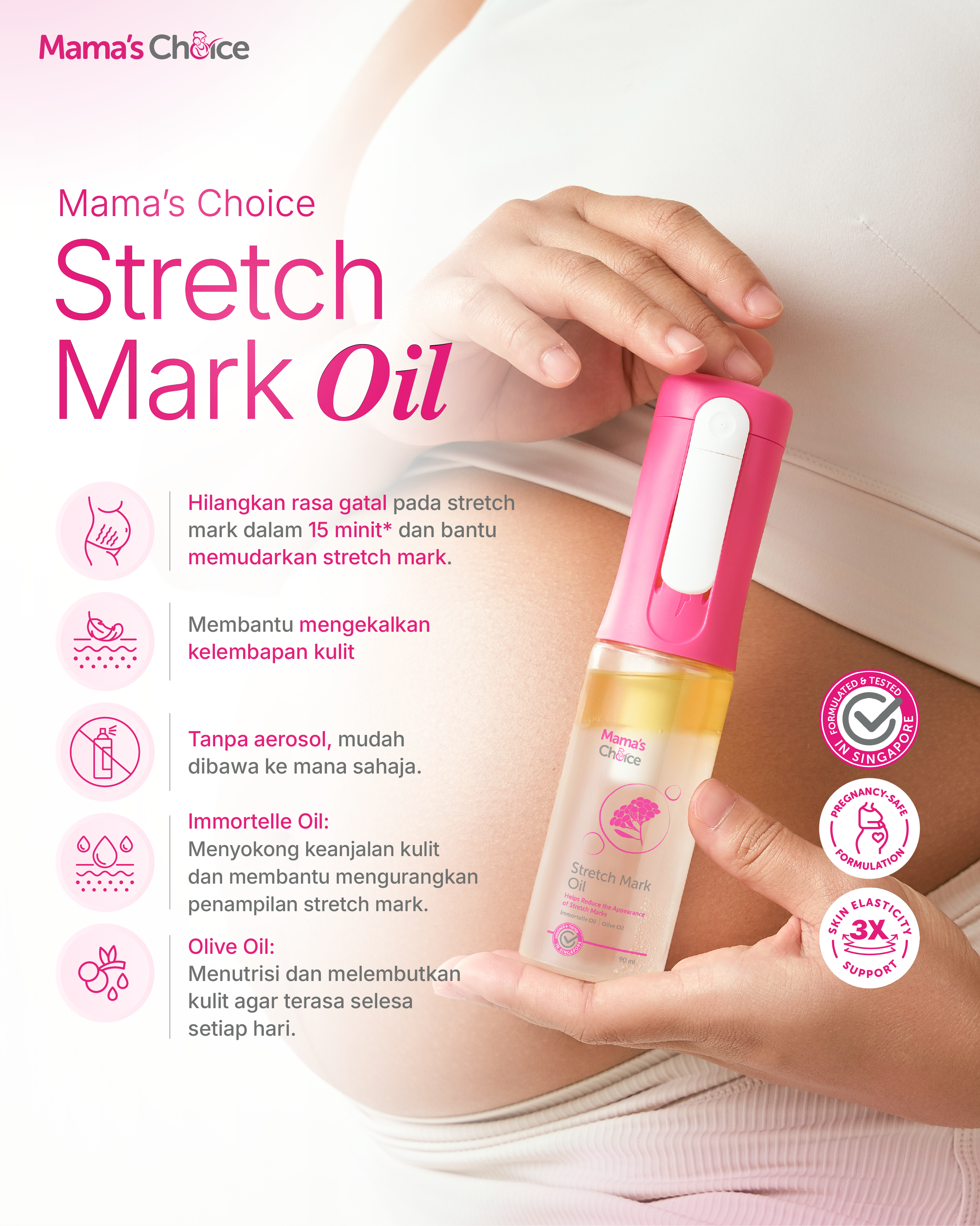 Stretch Mark Oil Claim